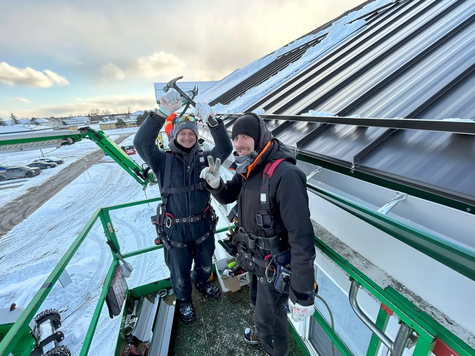 about tcon metal roof systems team photo etobicoke toronto